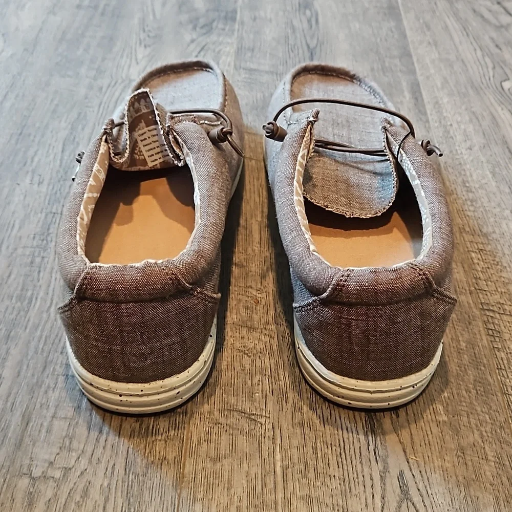 Crevo Ronnie Men's Canvas Memory Form Slip on Loafers Size 11 New With Tags - Picture 4 of 8